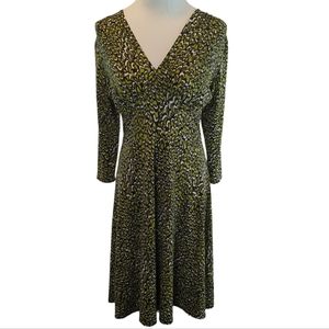 Maggy L fit & flare dress, women's size 8, made in USA